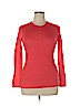 Christopher & Banks 100% Cashmere Red Cashmere Pullover Sweater Size XL - photo 1
