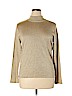 Talbots Tan Silk Pullover Sweater Size XL - photo 1
