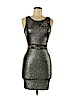 Charlotte Russe Gold Cocktail Dress Size M - photo 1