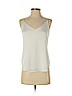 Express 100% Polyester Ivory Sleeveless Blouse Size XS - photo 1