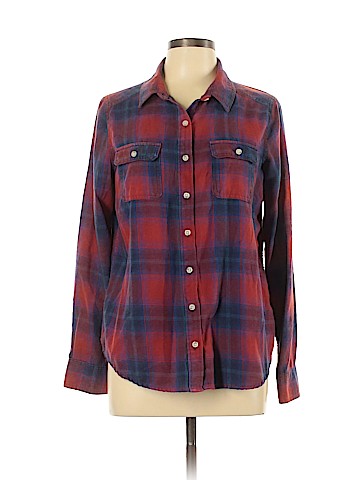 Mossimo Supply Co. Long Sleeve Button-Down Shirt (view 1)