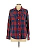 Mossimo Supply Co. 100% Cotton Red Long Sleeve Button-Down Shirt Size L - photo 1