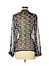 Zara 100% Polyester Black Long Sleeve Blouse Size M - photo 2