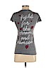 Victoria's Secret Pink Gray Short Sleeve T-Shirt Size XS - photo 2