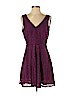 One Clothing 100% Nylon Purple Casual Dress Size S - photo 1
