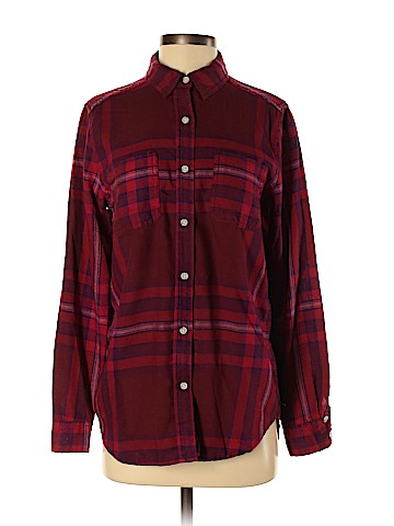 Mossimo Supply Co. Long Sleeve Blouse (view 1)