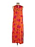 UM & Company by Ulterior Motives 100% Rayon Orange Casual Dress Size 9 - 10 - photo 2