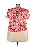 J.Crew Mercantile 100% Polyester Orange Short Sleeve Blouse Size XXL - photo 2