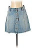Forever 21 100% Cotton Blue Denim Skirt Size 25 waist - photo 1