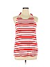 Skies Are Blue Red Sleeveless Top Size XL - photo 1