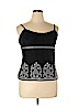 Ann Taylor 100% Cotton Black Sleeveless Blouse Size 14 - photo 1