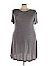 Softly Suited Gray Casual Dress Size 24W - photo 1