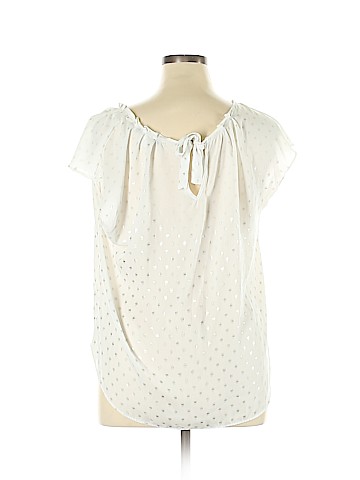LC Lauren Conrad Short Sleeve Blouse (view 2)