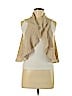 BCBGMAXAZRIA 100% Cotton Tan Cardigan Size M - photo 1