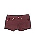 American Eagle Outfitters Burgundy Denim Shorts Size 6 - photo 1