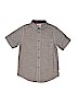 Wrangler Jeans Co Gray Short Sleeve Button-Down Shirt Size 6 - 7 - photo 1