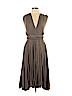 Jigsaw 100% Viscose Tan Casual Dress Size L - photo 1