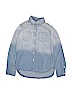 Mudd 100% Cotton Blue Long Sleeve Button-Down Shirt Size 10 - photo 1
