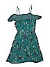 Art Class 100% Rayon Teal Dress Size 14 - 16 - photo 2