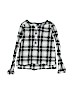 Gap Kids 100% Cotton Plaid Gray Long Sleeve Button-Down Shirt Size 12 - photo 1