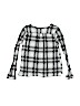 Gap Kids 100% Cotton Plaid Gray Long Sleeve Button-Down Shirt Size 12 - photo 2
