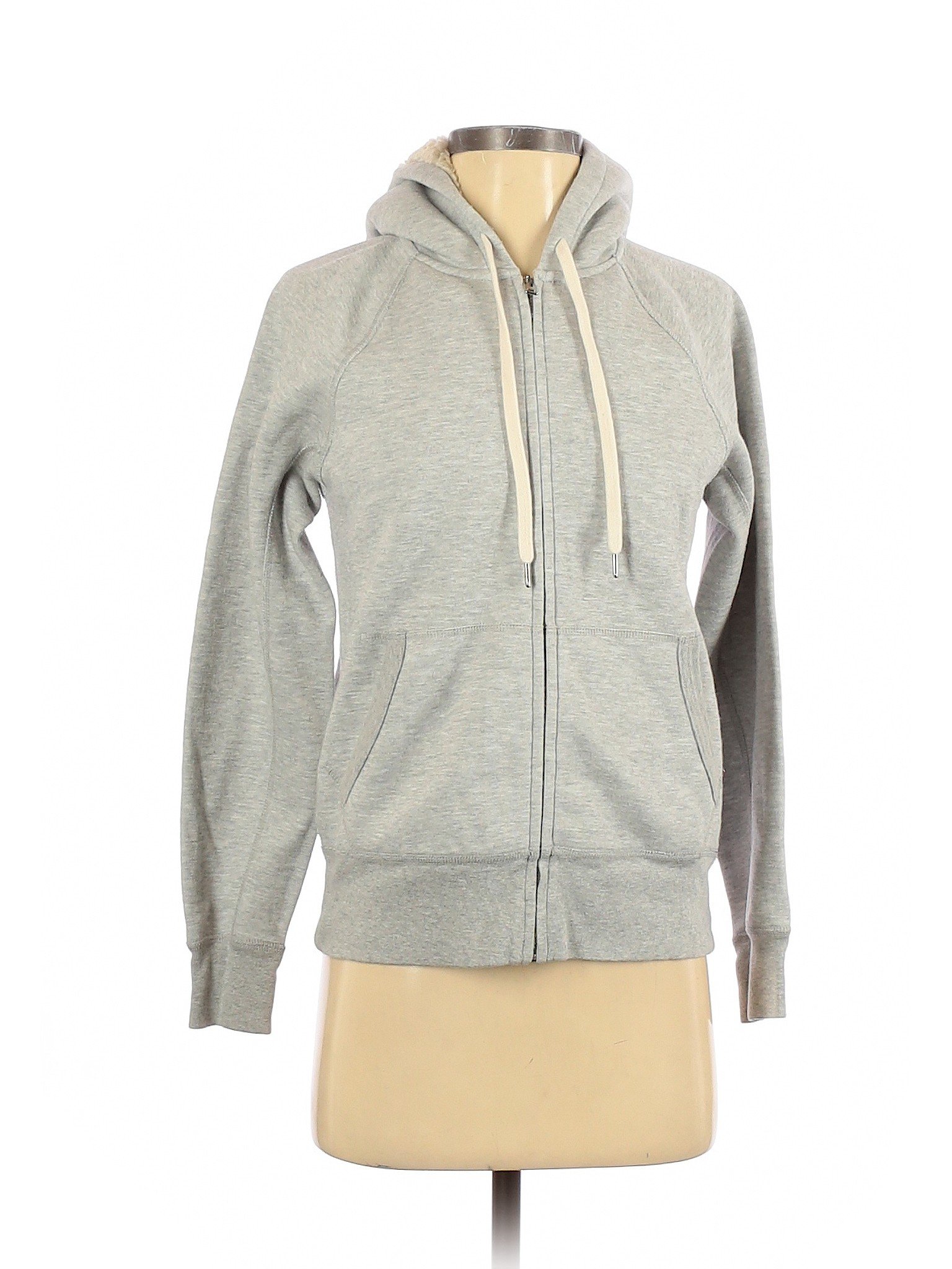 j crew grey hoodie