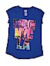 Justice Blue Short Sleeve T-Shirt Size 12 - photo 1
