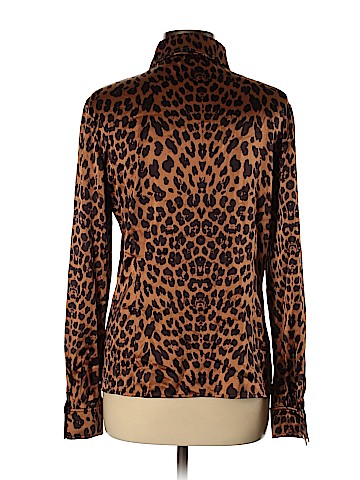 St. John Long Sleeve Silk Top (view 2)