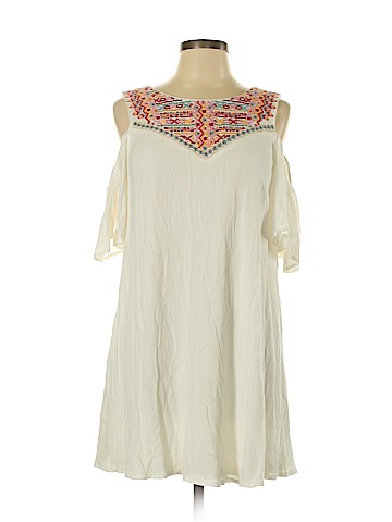 Lily White Casual Dress (view 1)