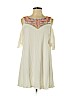 Lily White 100% Rayon Ivory Casual Dress Size L - photo 1