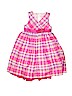 Nanette 100% Polyester Plaid Pink Dress Size 6X - photo 1