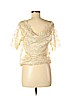 Vivienne Tam Ivory Short Sleeve Blouse Size Sm (1) - photo 2
