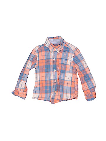 Carter's Long Sleeve Button-Down Shirt (view 1)