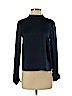 H&M 100% Polyester Blue Long Sleeve Blouse Size 2 - photo 1