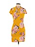 No Boundaries Yellow Casual Dress Size M - photo 1