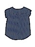 Gymboree 100% Cotton Polka Dots Blue Short Sleeve T-Shirt Size 10 - photo 2