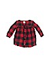 Carter's 100% Rayon Red Long Sleeve Blouse 9-12 MO / 12 MO - photo 1