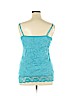 DressBarn 100% Polyester Blue Tank Top Size XL - photo 2