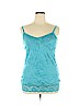 DressBarn 100% Polyester Blue Tank Top Size XL - photo 1
