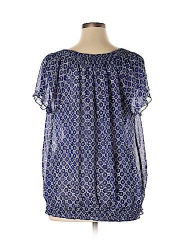 Liz Claiborne Short Sleeve Blouse (view 2)