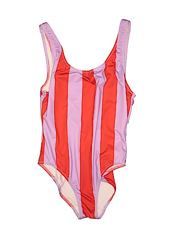 Solid & Striped One Piece Swimsuit (view 1)