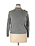 Karen Scott 100% Acrylic Gray Pullover Sweater Size XL (petite) - photo 1
