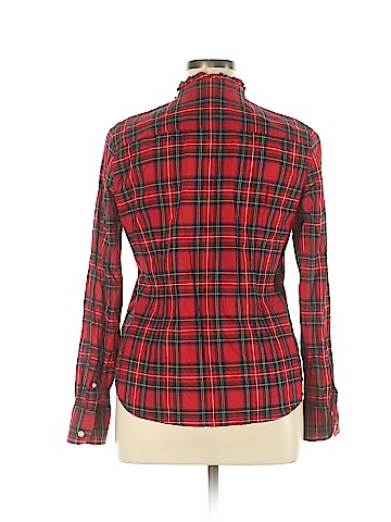 J. Crew Factory Store Long Sleeve Button-Down Shirt (view 2)