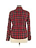 J. Crew Factory Store 100% Cotton Red Long Sleeve Button-Down Shirt Size XL - photo 2
