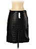 Ann Taylor 100% Polyurethane Black Faux Leather Skirt Size 0 (petite) - photo 2