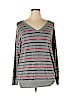 Peyton Jensen Gray Pullover Sweater Size XL - photo 1
