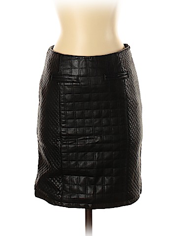 Ann Taylor Faux Leather Skirt (view 1)