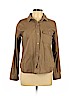 Forever 21 100% Cotton Tan Long Sleeve Button-Down Shirt Size L - photo 1