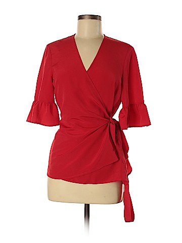 Draper James Short Sleeve Blouse (view 1)