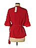 Draper James 100% Polyester Red Short Sleeve Blouse Size 6 - photo 2